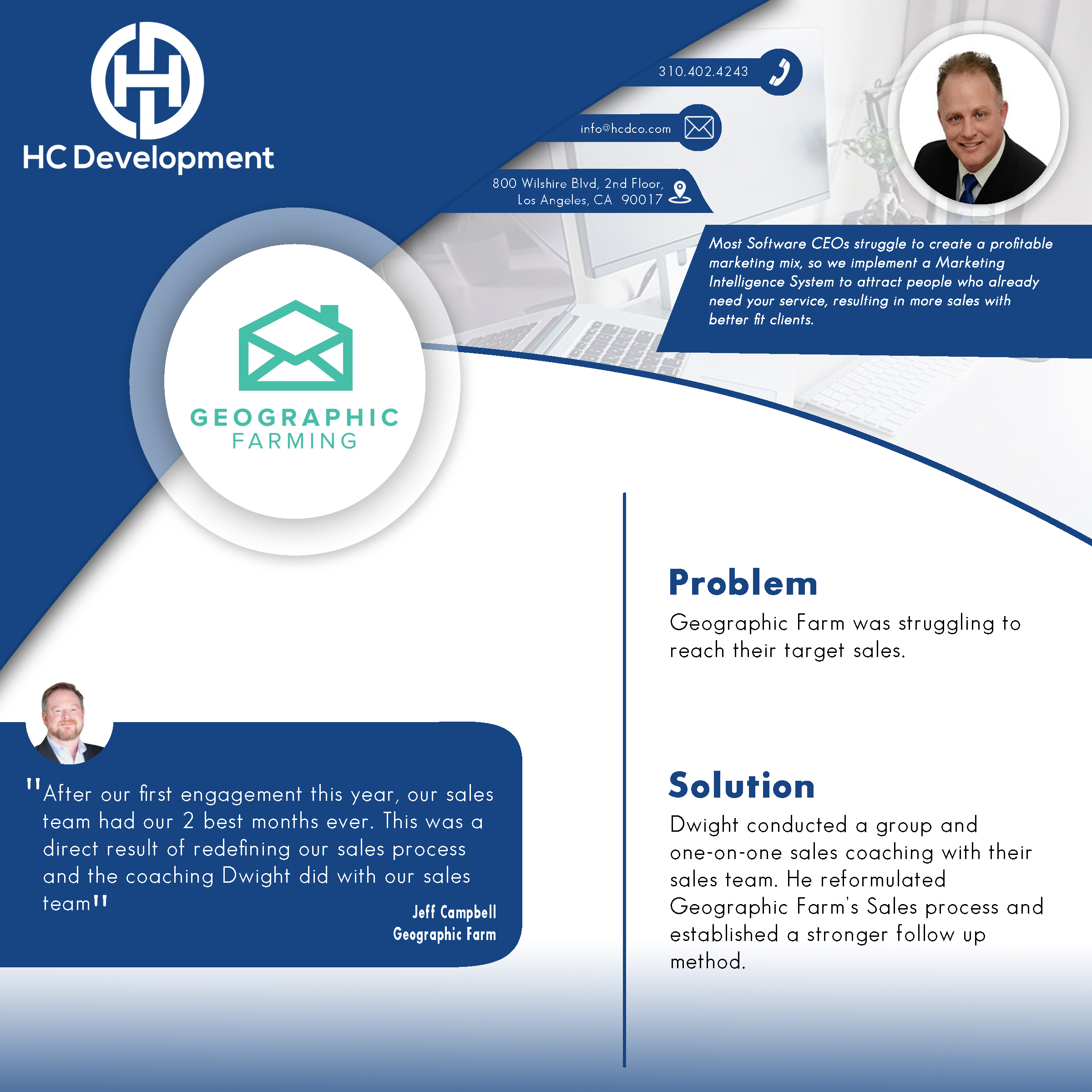 HCD Case Study for Geographic Farming